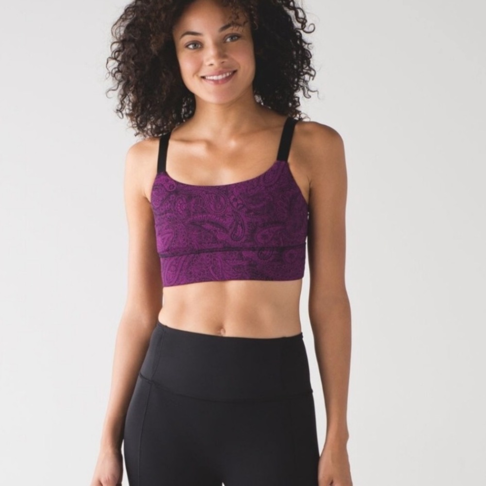 Lululemon Both Ways Sports Bra "Antique Paisley" 2